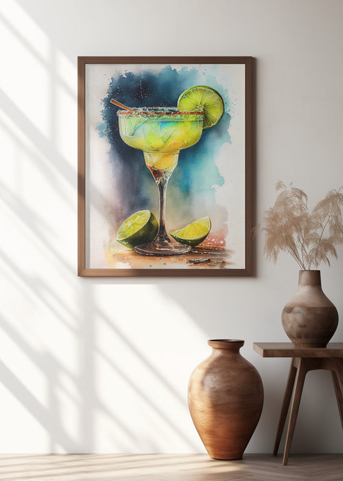 Drinks cocktail Framed Art Modern Wall Decor