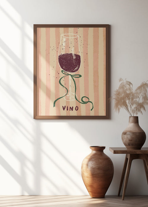 Vino Framed Art Wall Decor