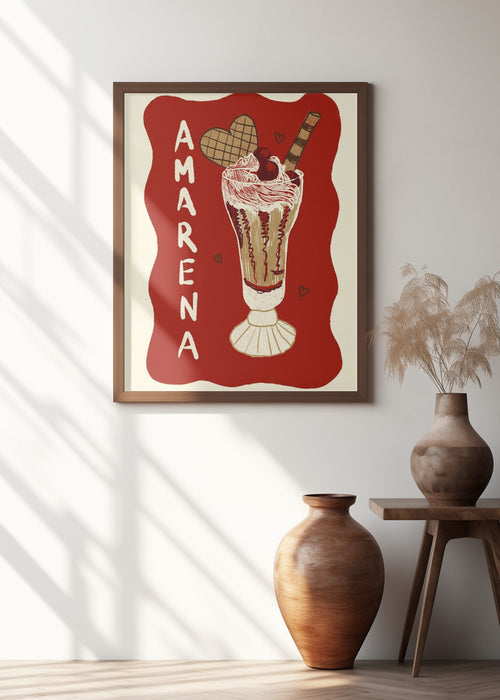 Amarena Framed Art Modern Wall Decor