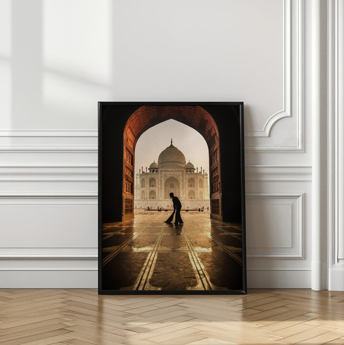 taj mahal cleaner Framed Art Modern Wall Decor