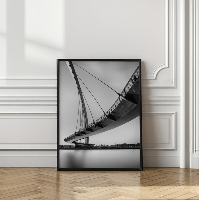 Tolerance bridge Framed Art Modern Wall Decor