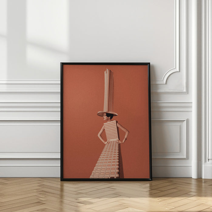 City girl Framed Art Wall Decor