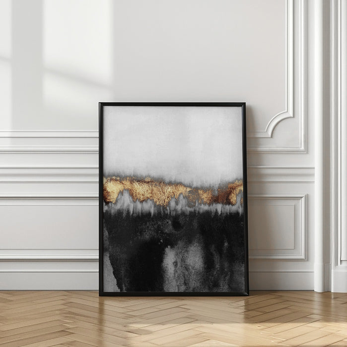 Gloomy Framed Art Modern Wall Decor