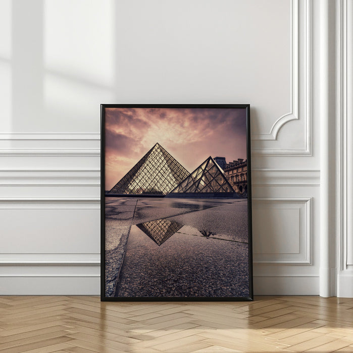 Triangular value Framed Art Wall Decor