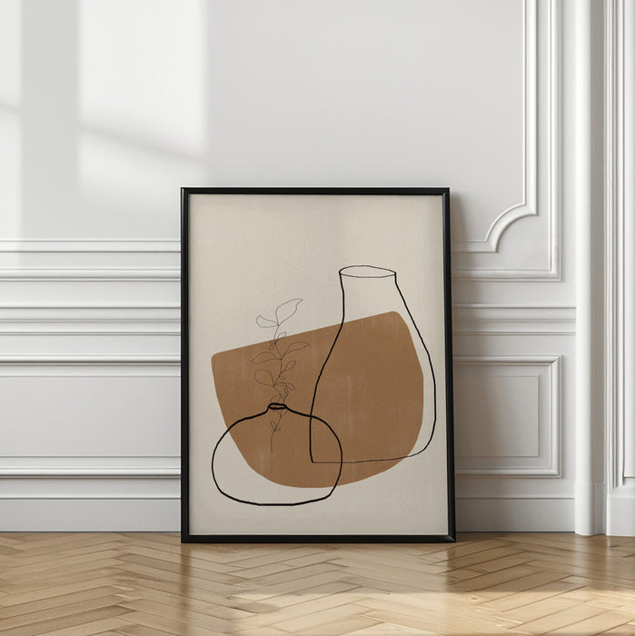 Vases No12. Framed Art Modern Wall Decor