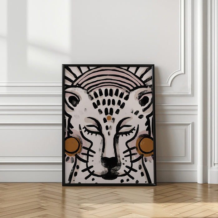 Tiger (Light Version) Framed Art Modern Wall Decor