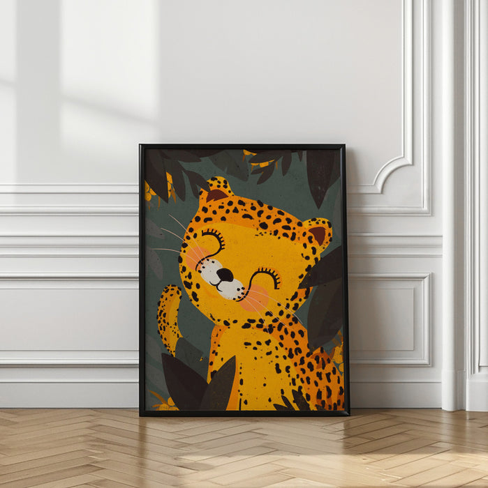 Little Leo Framed Art Modern Wall Decor