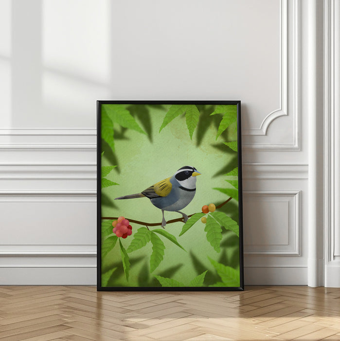 Cerquero de collar Framed Art Wall Decor