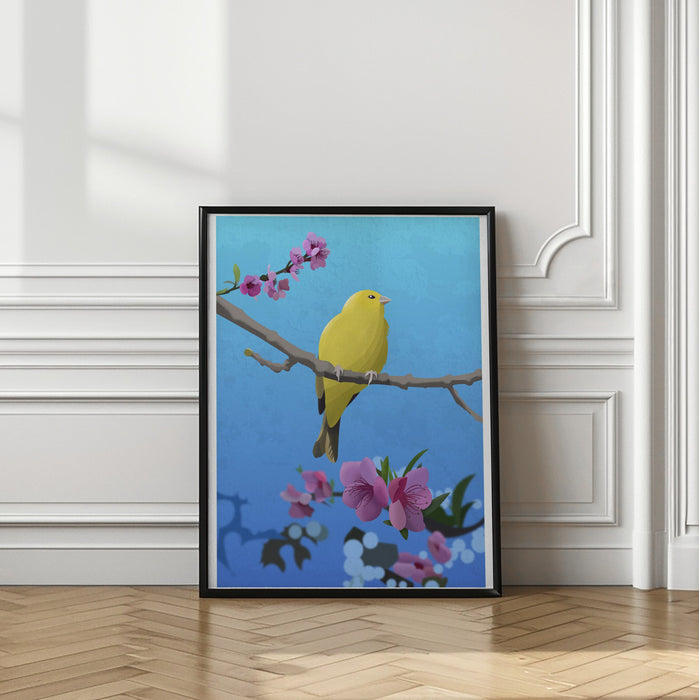 Goldfinch Framed Art Wall Decor