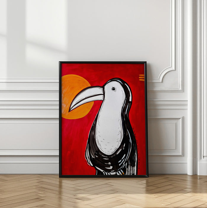 Toucan - it seems that God was in Costa Rica Framed Art Wall Decor