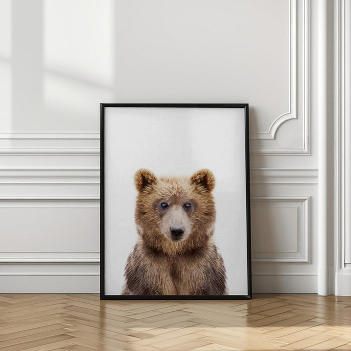 Baby Bear Framed Art Wall Decor