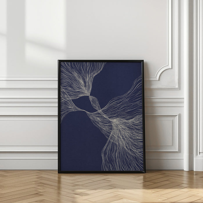 Interaction #1 Framed Art Modern Wall Decor