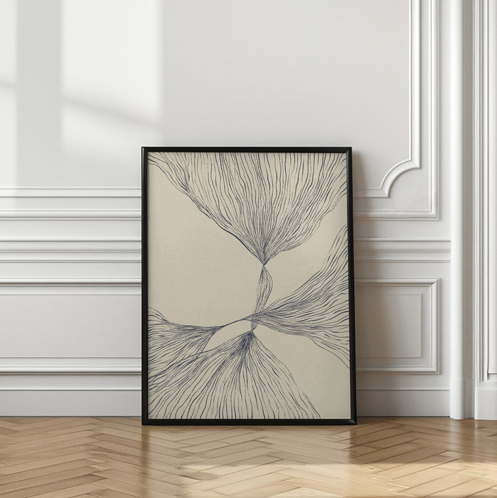 Interaction #2 Framed Art Modern Wall Decor