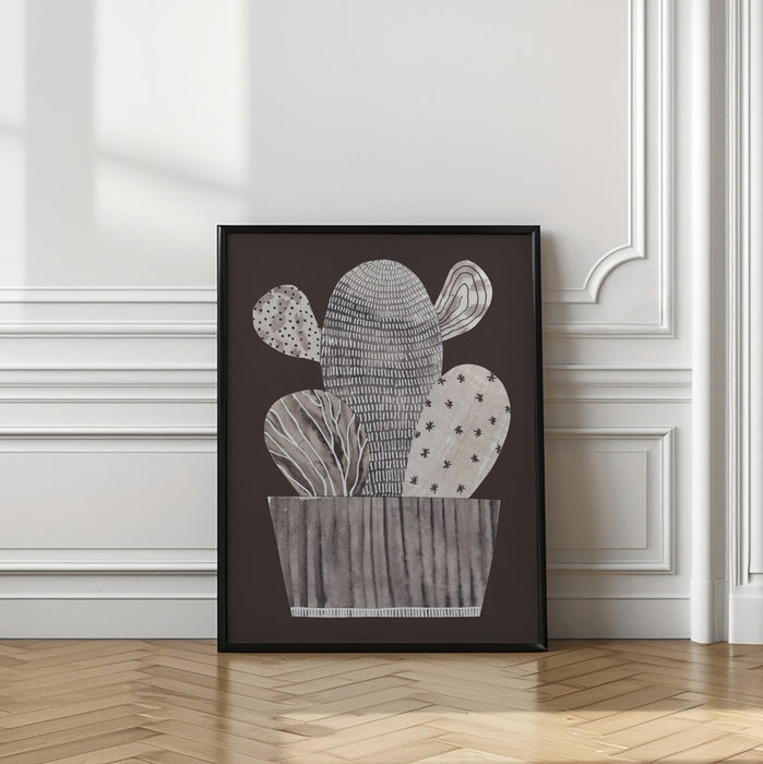 Little cactus Framed Art Wall Decor