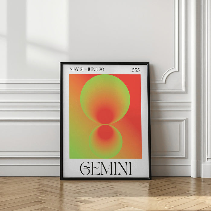 Gemini Framed Art Wall Decor