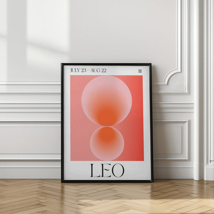 Leo Framed Art Modern Wall Decor