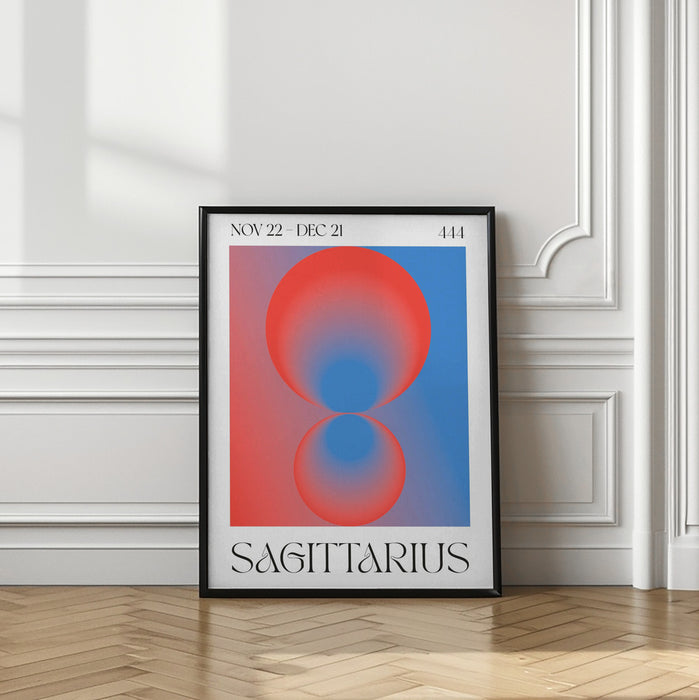 Sagittarius Framed Art Modern Wall Decor