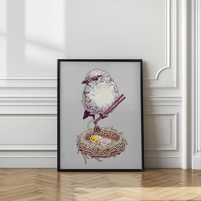 budget ramen Framed Art Wall Decor