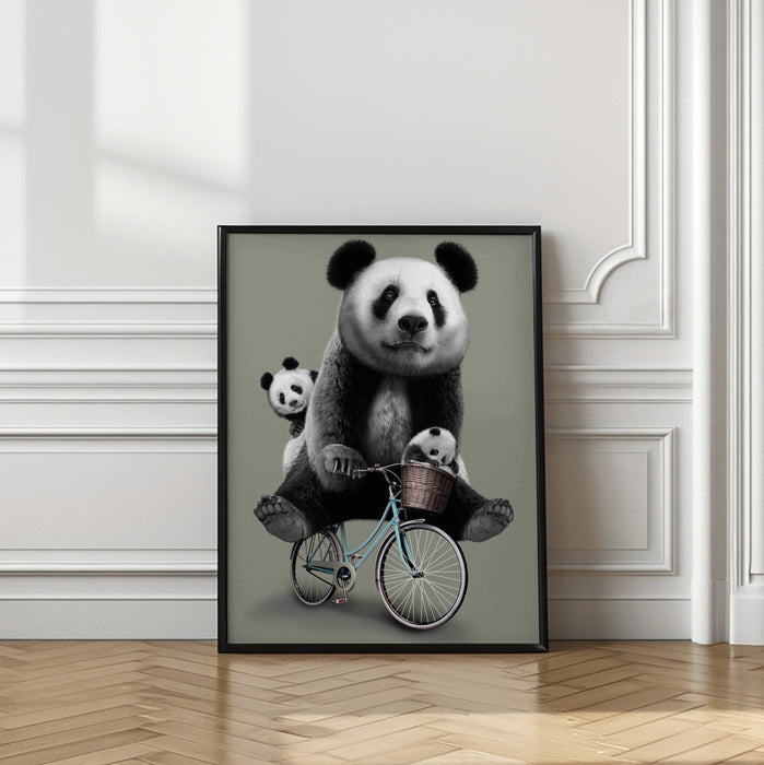 ANGIN PETANG Framed Art Modern Wall Decor