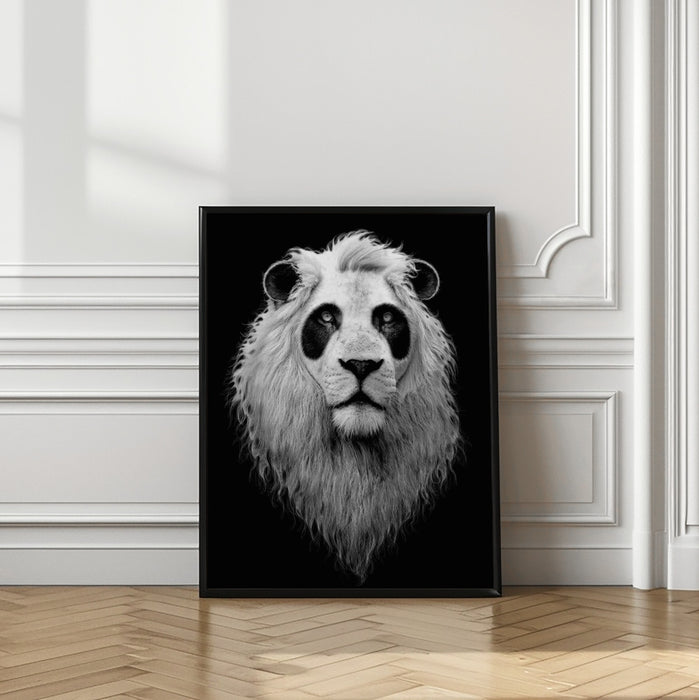 PANDALION Framed Art Modern Wall Decor