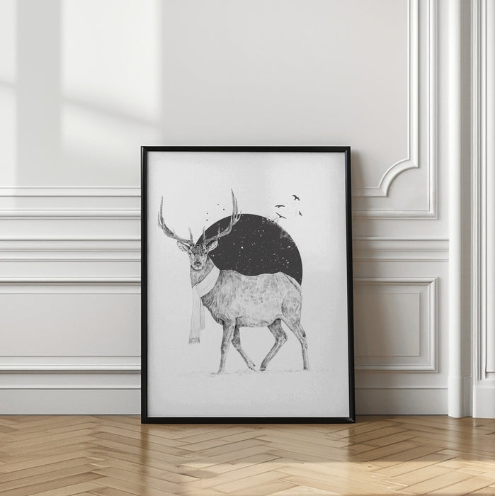 Winter is all around Framed Art Modern Wall Decor