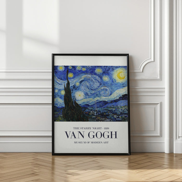 The Starry Night Framed Art Wall Decor