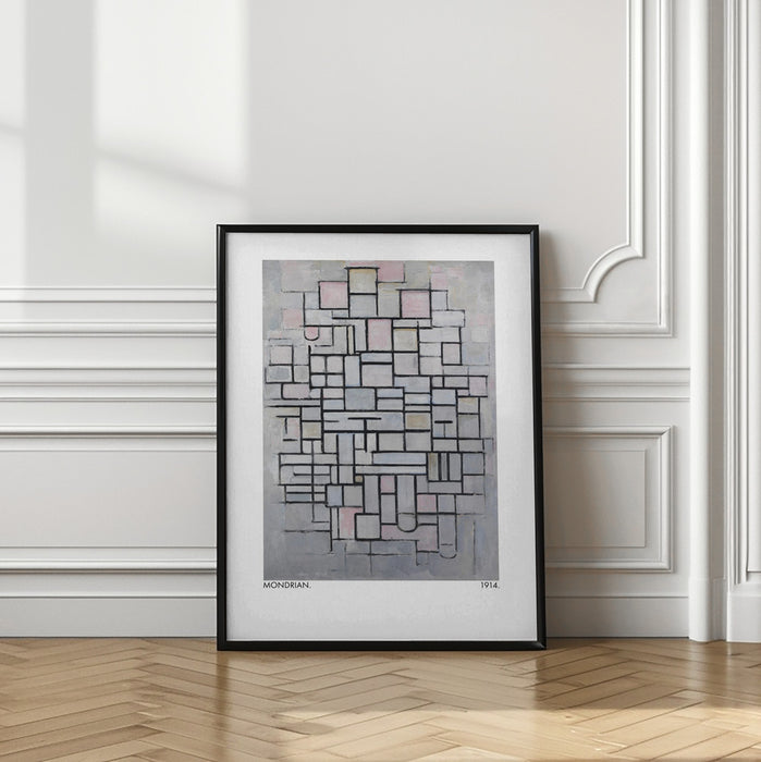 Composition No IV 1914 Framed Art Modern Wall Decor