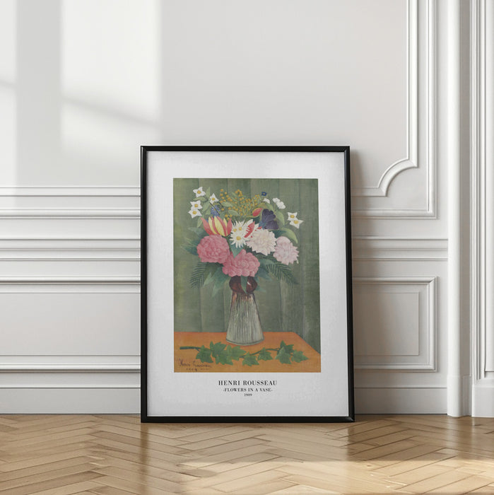 Flowers In a Vase Framed Art Wall Decor