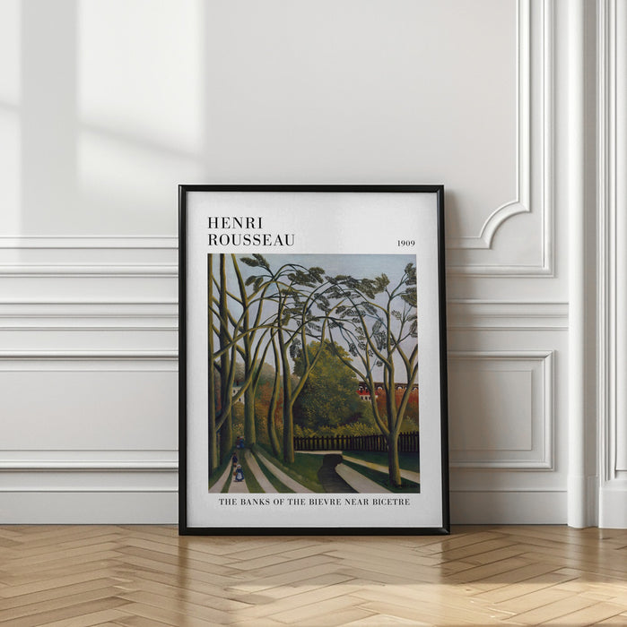 The Banks Of The Bier Near Bicetre Framed Art Modern Wall Decor