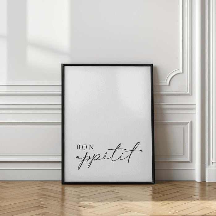 Bon appétit Framed Art Modern Wall Decor