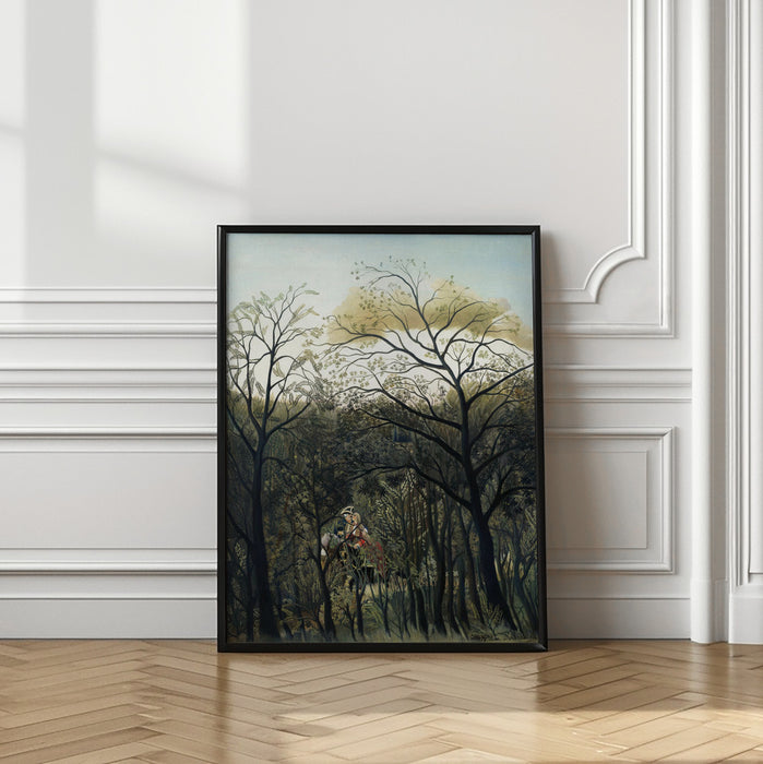 Rendezvous In The Forest Framed Art Modern Wall Decor