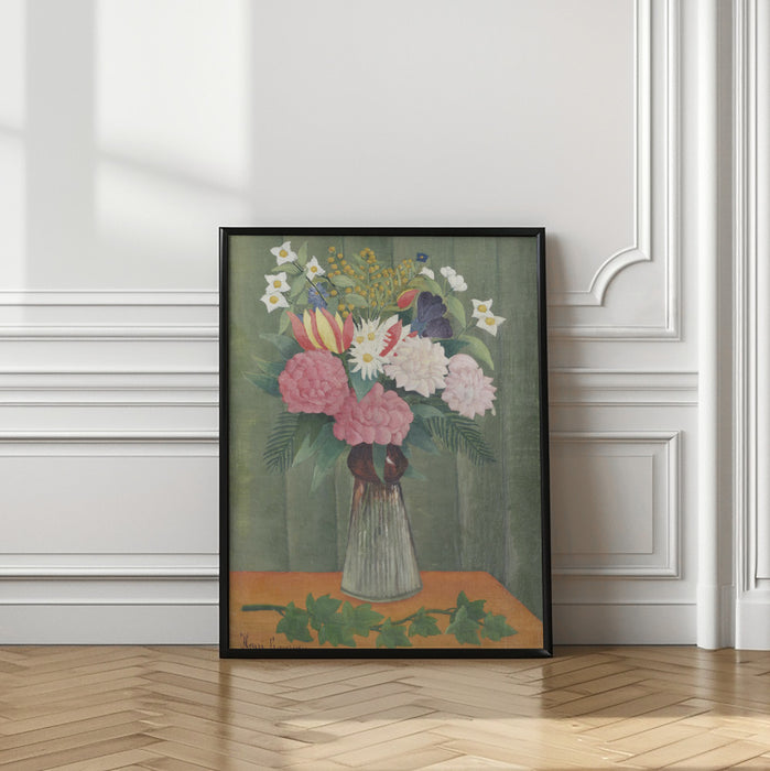 Flowers In a Vase Framed Art Wall Decor