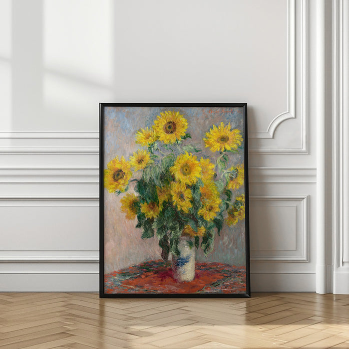 Bouquet Of Sunflowers Framed Art Wall Decor