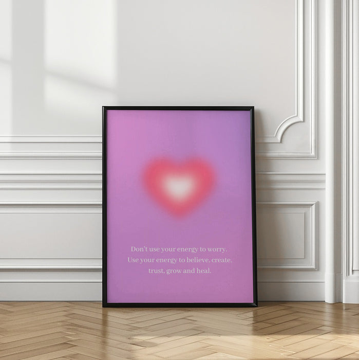 Motivational Aura Poster Framed Art Wall Decor