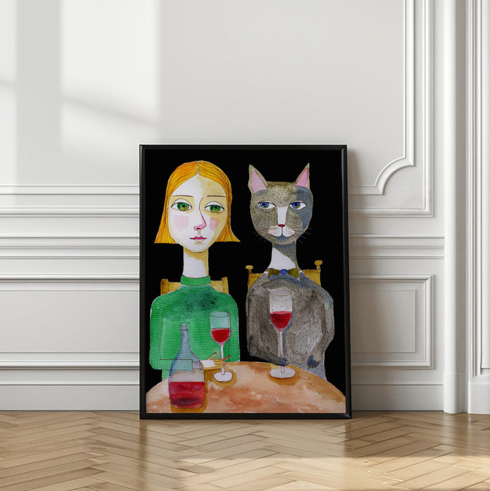 Best Friends Framed Art Wall Decor