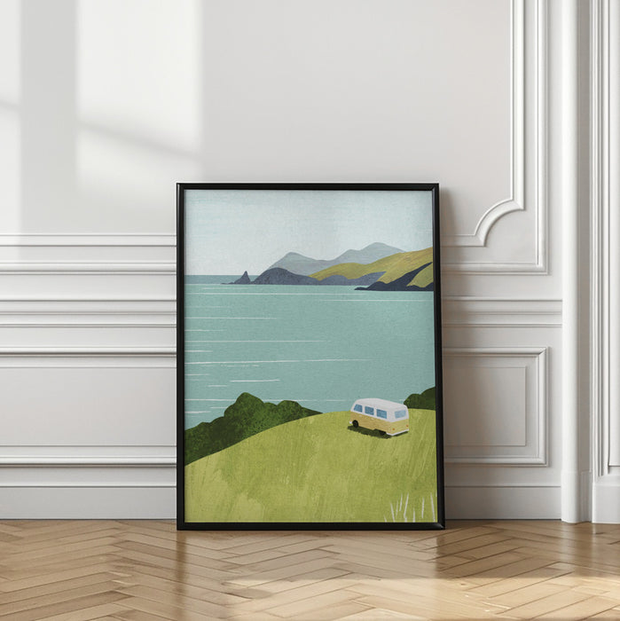 Van Life Framed Art Modern Wall Decor