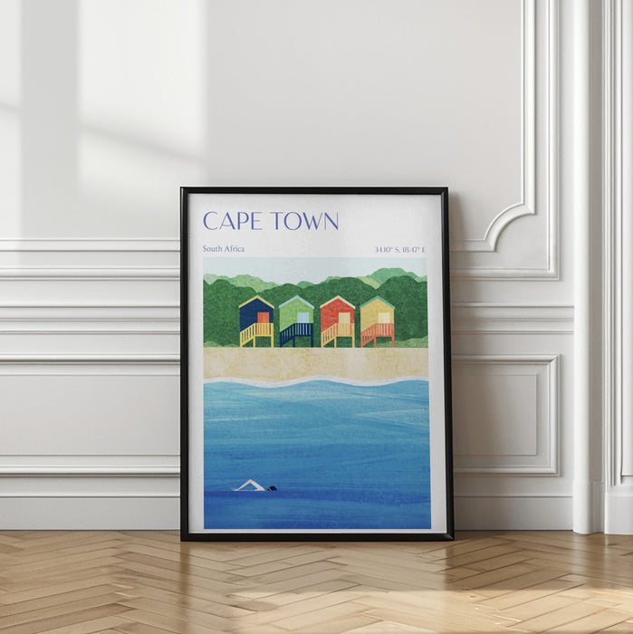 Cape Town, South Africa Framed Art Modern Wall Decor