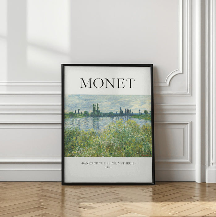 Banks Of The Seine Framed Art Modern Wall Decor