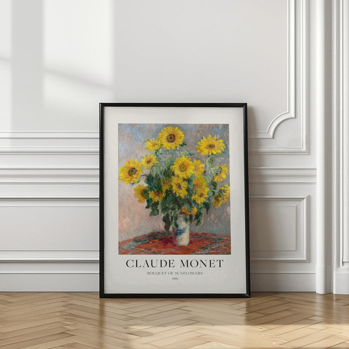 Bouquet Of Sunflowers Framed Art Wall Decor