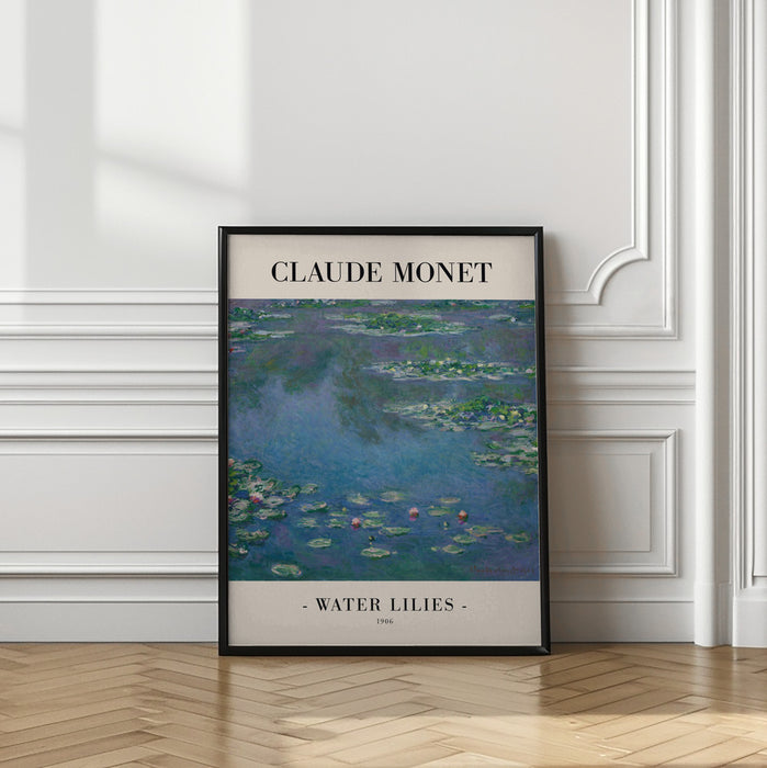 Water Lilies Framed Art Wall Decor