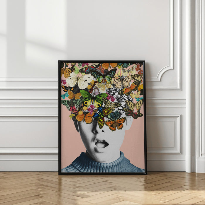 Twiggy surprise Framed Art Wall Decor