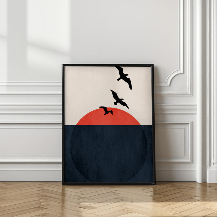 Sunset Breeze Framed Art Wall Decor