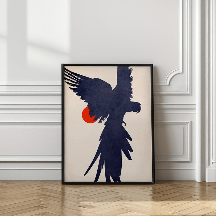 Parrot Framed Art Wall Decor