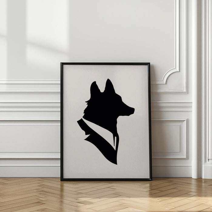 Monsieur Renard Framed Art Wall Decor