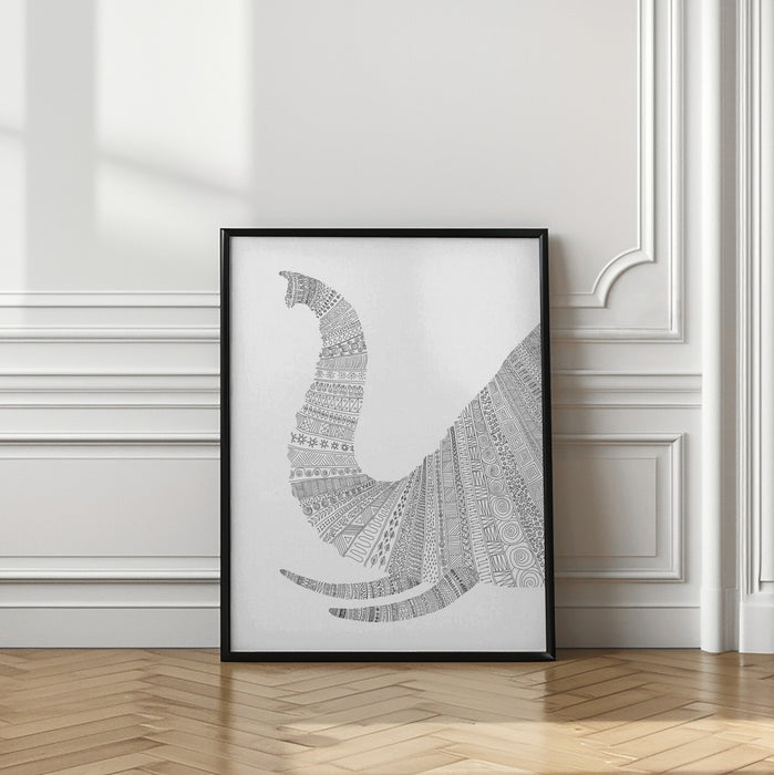 Elephant Nº3 Framed Art Wall Decor