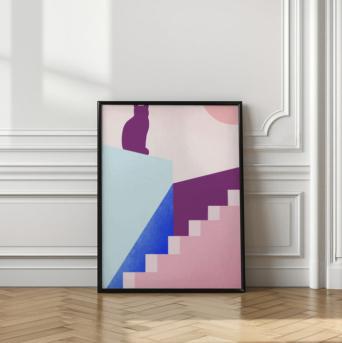 Boho Minimal Designs #3 Framed Art Modern Wall Decor