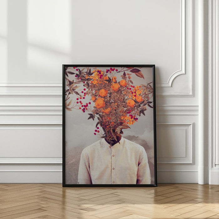 Bright Bloom Framed Art Wall Decor