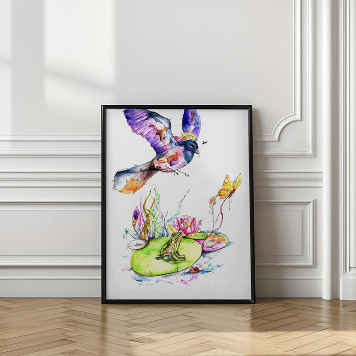 Thumbelina Framed Art Wall Decor