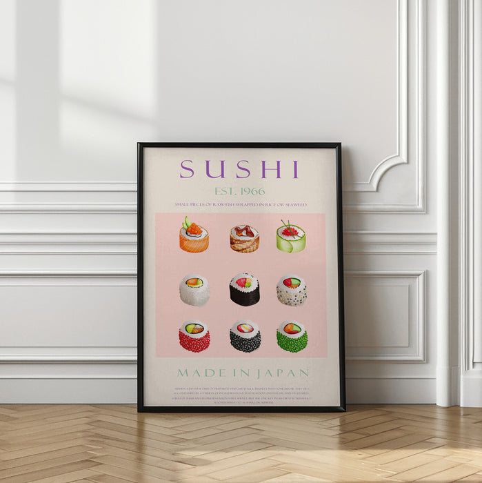 Sushi Est. 1966 Framed Art Wall Decor