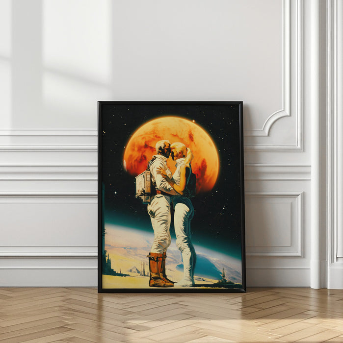 Intergalactic Love Framed Art Wall Decor